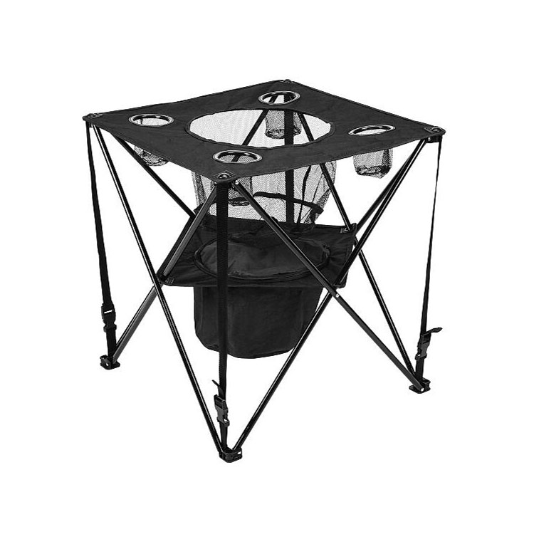 Портативный кемпинговый стол с охладителем