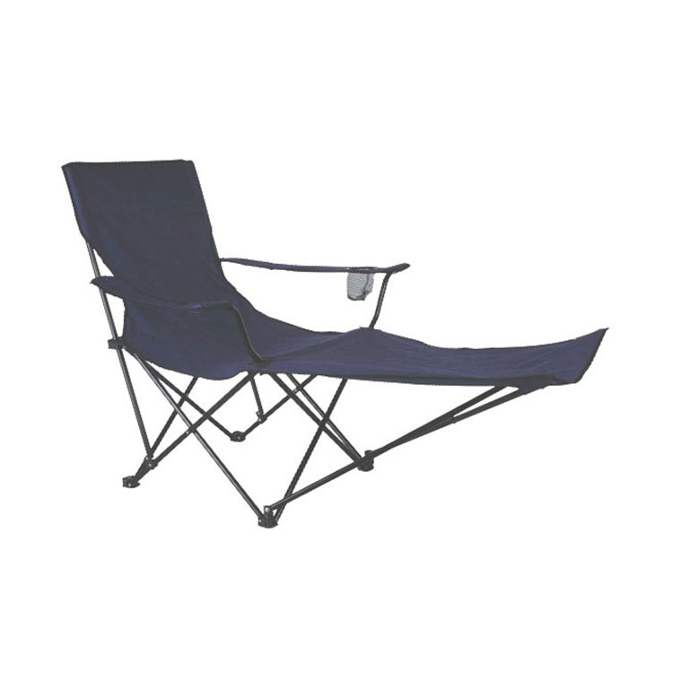 Кресло для кемпинга с высокой спинкой и подставкой для ног