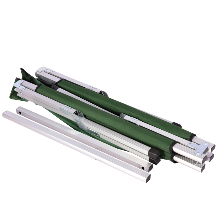 Металлическая складная кемпинговая кровать