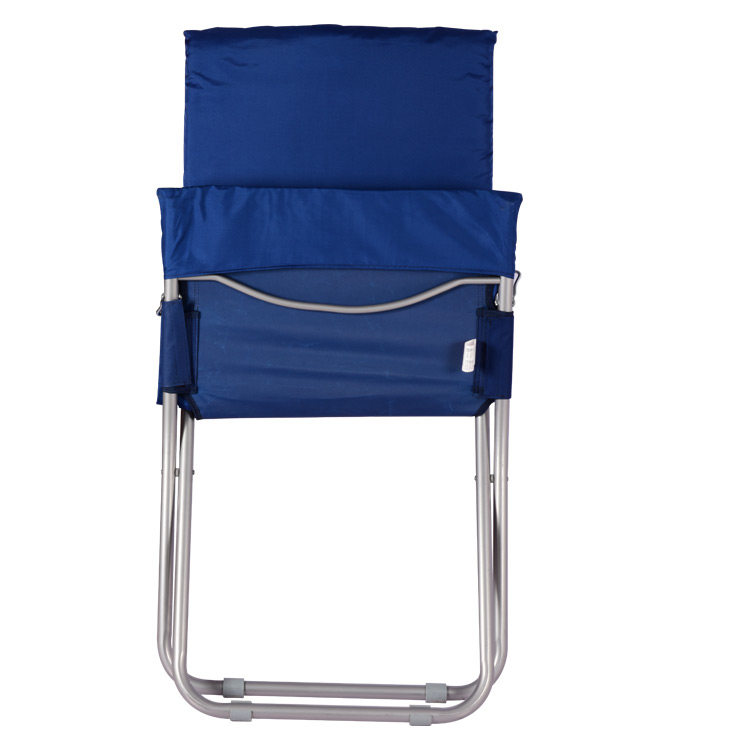 Пляжный стул из металла с откидной крышкой