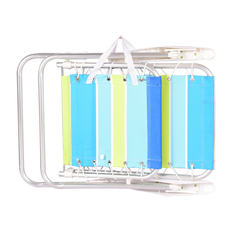 Уличное пляжное кресло для путешествий с регулируемой спинкой